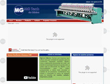 Tablet Screenshot of mgtech.com.mx